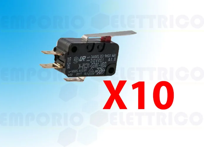 came pièce détachée 10 x micro-interrupteurs bkv 88001-0185