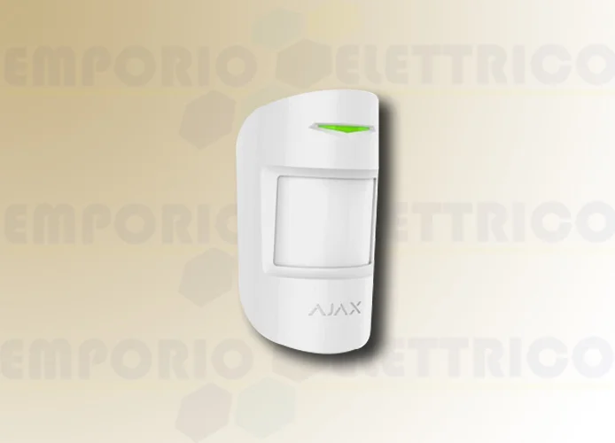 ajax détecteur de mouvement wireless blanc motionprotect 38193