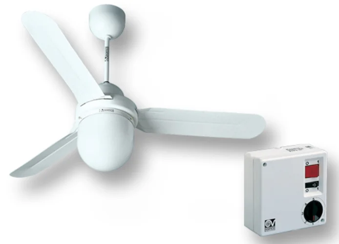 vortice kit ventilateur plafond nordik design is/l 140/56 blanc 61301 ev61301a
