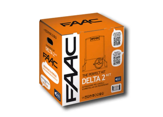 faac kit motorisation 230v delta2 kit perfect 105914fr