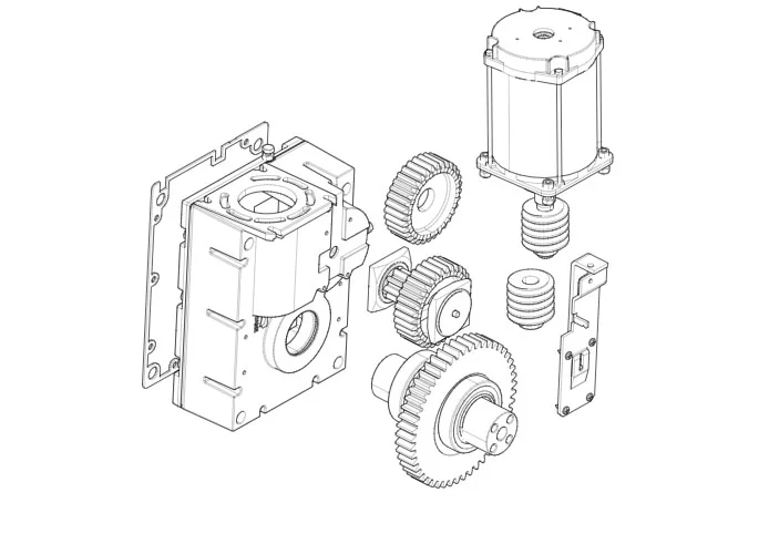 came page pièces détachées pour barrières gearmotor-g4040z v.0