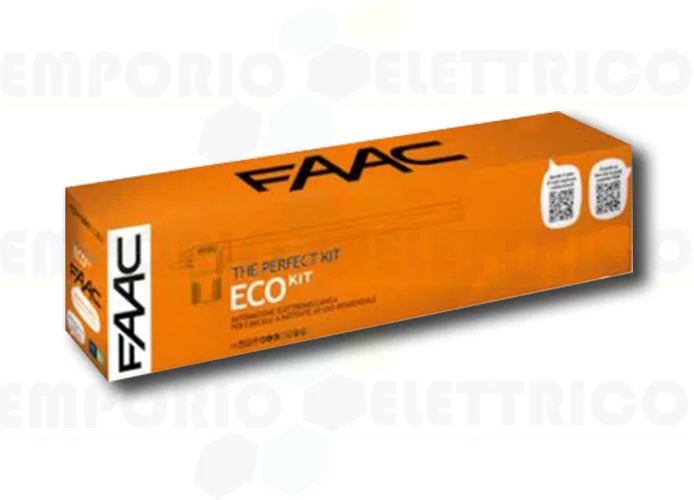 faac kit motorisation 230v eco kit perfect 105917fr