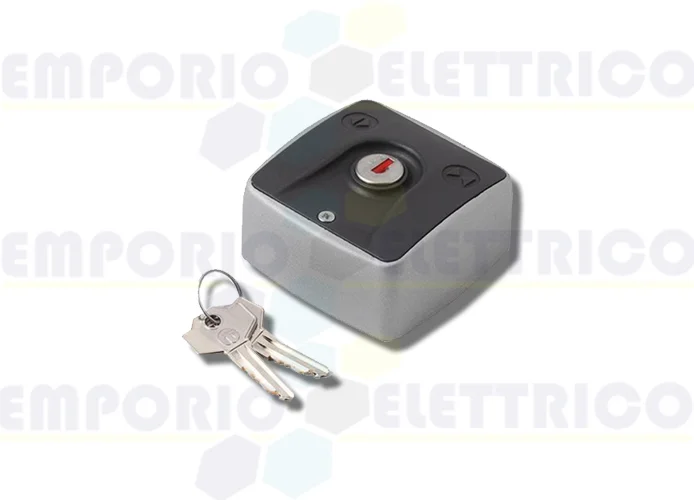 cardin interrupteur à clé surface aluminium selmec/e1