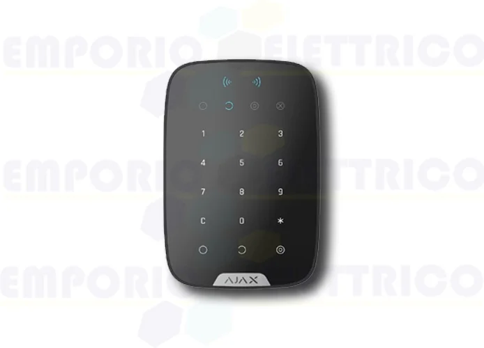 ajax clavier touch wireless noir keypad plus 38252